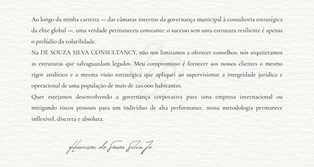Início harrison de souza silva jr.