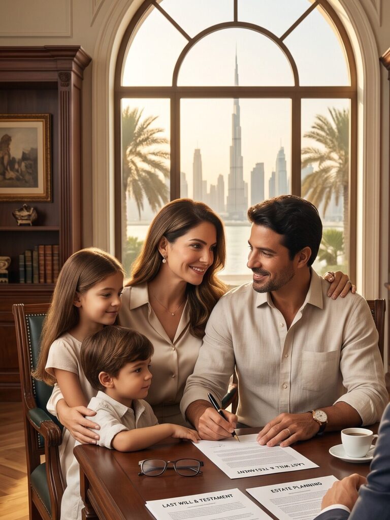 Arquitetura Patrimonial family with will